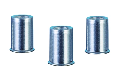 Aluminum Reduced Head Round Body Rivet Nuts