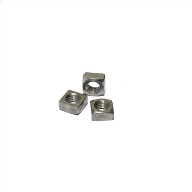 DIN557 Hot Dip Galvanized M24 Square Welding Nut For Pharmaceutical Machinery